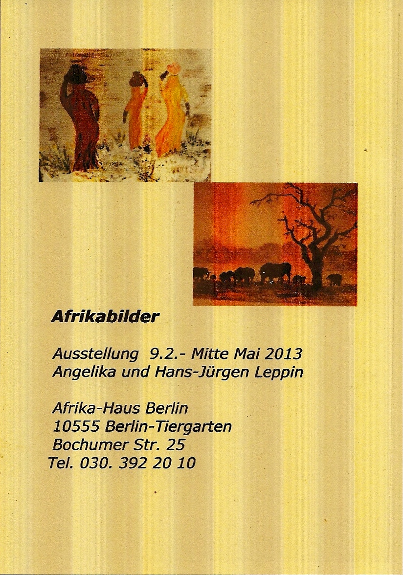 Afrika Haus Ausstellung